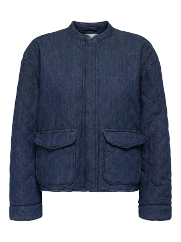 ONLY Steppjacke in Dark Blue Denim