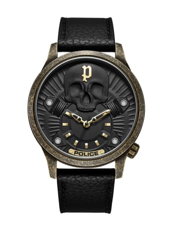 Police Analog-Armbanduhr JET in gold