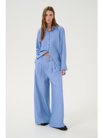 My Essential Wardrobe Langarm - Hemd VittaMW Casual fit in Skye Blue W. stripe