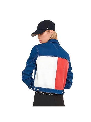 Tommy Hilfiger Tommy Hilfiger Damen Jeansjacke mit Flag-Backprint