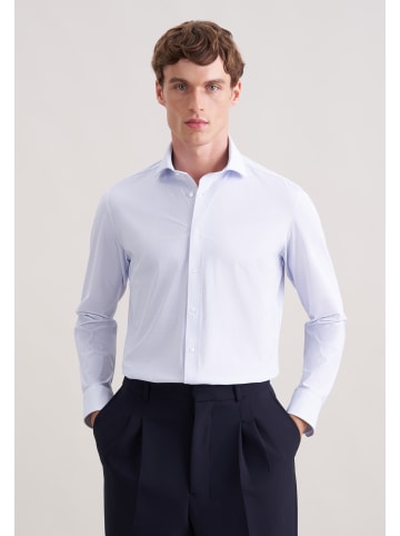 Seidensticker Performance-Hemd Slim in Mittelblau