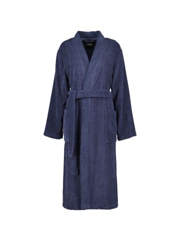 Cawö Home Cawö Home Bademäntel Damen Kimono Uni 826 blau - 17 in blau - 17