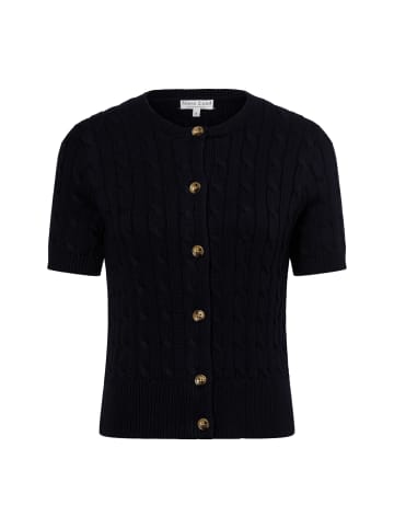 Marie Lund Strickjacke in marine - 0001