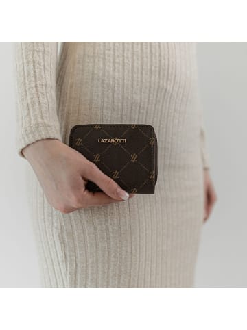 Lazarotti Palermo Geldbörse 11 cm brown