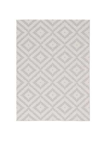 Pergamon In- & Outdoor Teppich Marbella Fliesenoptik in grau
