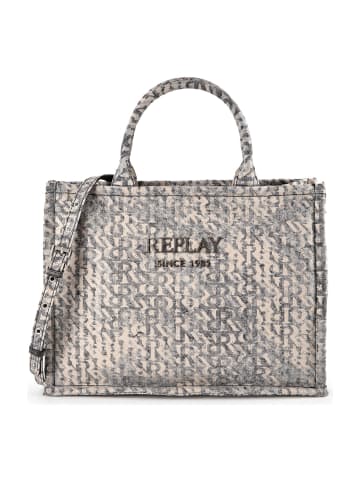Replay Shopper Tasche 40 cm in washed black-birch