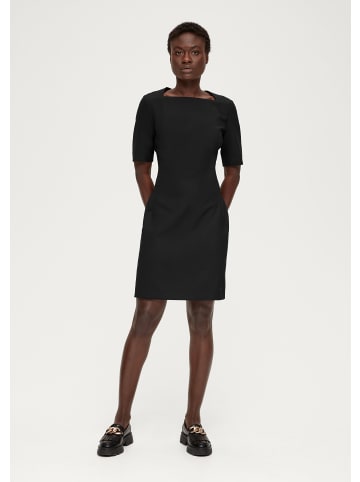 s.Oliver BLACK LABEL Kleid kurz in Schwarz