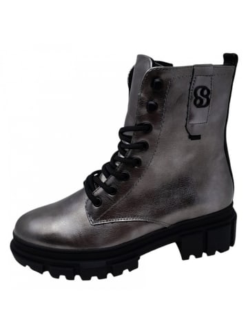 s.Oliver Schnürstiefel  in Metallic