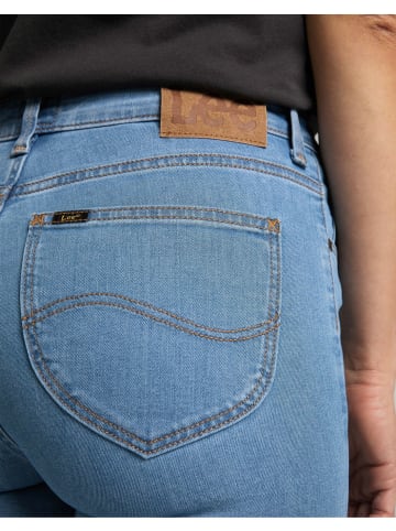 Lee Scarlett High Denim Pant in Blau