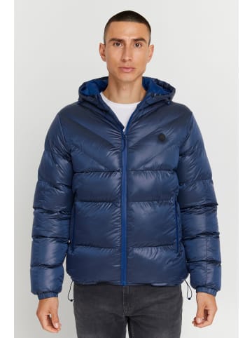 BLEND Steppjacke Outerwear 20714388  Modische Winterjacke mit Kapuze in Blau