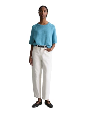 Marc O'Polo DENIM Kurzarm-Pullover regular in Blue Dawn