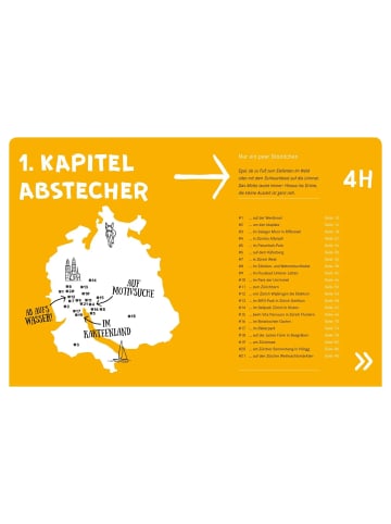 Dumont Reise Verlag 52 kleine & große Eskapaden in und um Zürich | Ab nach draußen!