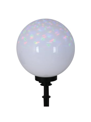näve Außensockelleuchte "BALL" in weiß - (L)40 cm x (B)40 cm x (H)71 cm