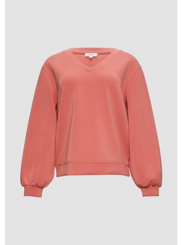 s.Oliver Sweatshirt in 2070_papaya