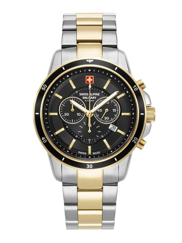 Swiss Alpine Military by Grovana Analoguhr für Herren in Schwarz