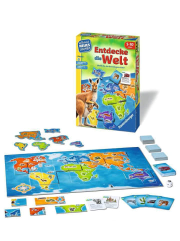 Ravensburger Ravensburger Legespiel Entdecke die Welt in bunt