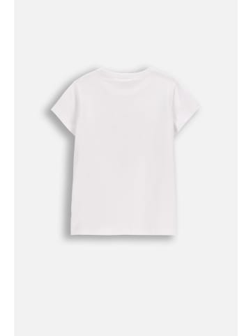 Coccodrillo T-Shirt mit kurzen Ärmeln in weiß