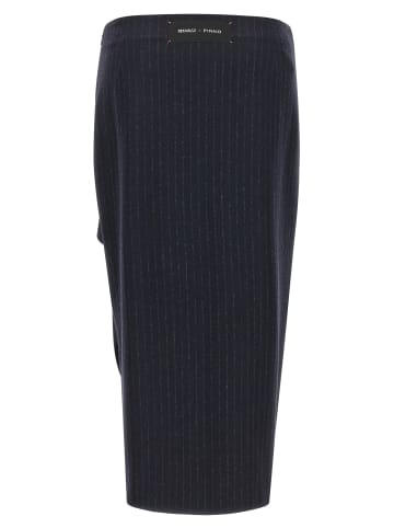 Pinko Blau Polyester Mini Rock