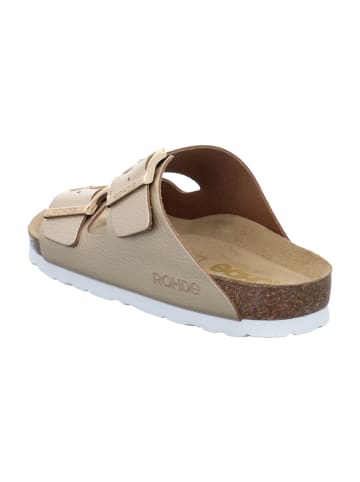 ROHDE Klassische Pantoletten in Gold