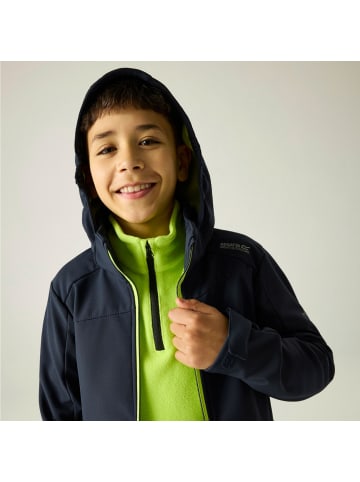 Regatta Softshelljacke mit Kapuze Haydenbury dehnbar und wasserabweisend in Navy