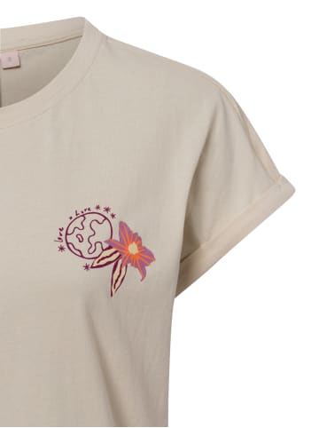 ragwear T-Shirt Muella PP in beige lila - 0001