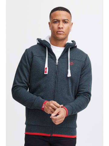 !SOLID Sweatjacke SDBenjaminZip 21102540ME Sweatshirtjacke mit gefütterter Kapuze in Blau