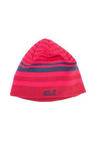 Jack Wolfskin Accessoires Cross Knit Cap Mütze in Rosa