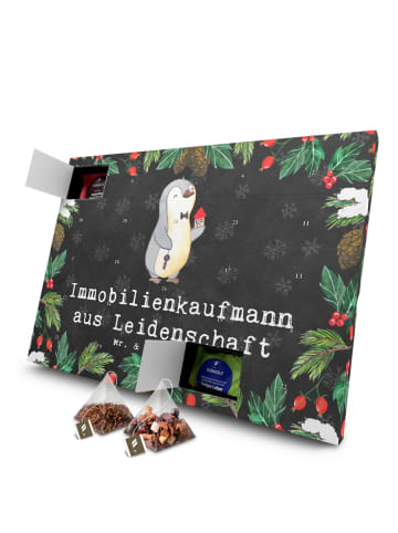 Mr. & Mrs. Panda Advents-Teekalender Immobilienkaufmann Leidensc... in Kreidetafel
