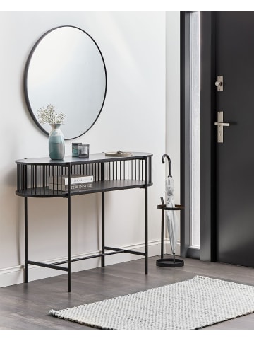 Beliani Konsolentisch BIRSON in Schwarz - (W) 120 x (H) 85 x (L) 44 cm
