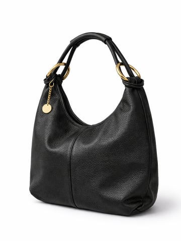 collezione alessandro Schultertasche " Bella " in schwarz