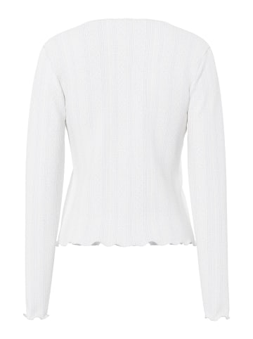 Pieces Strickjacke in Cloud Dancer