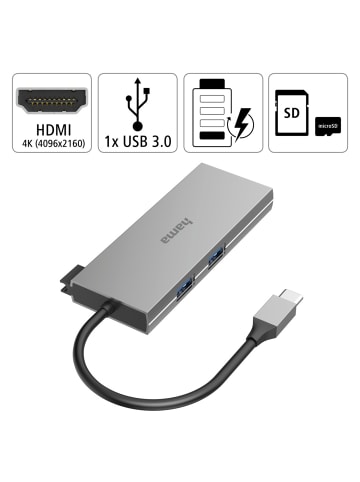 USB-C-Hub Multiport, 6 Ports