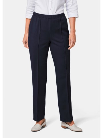GOLDNER Trageangenehme Rippenhose in dunkelblau
