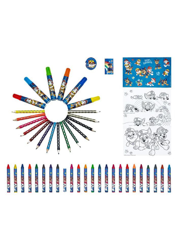 Paw Patrol Malkoffer Rainbow | 51-teilig | Paw Patrol | Kreativ Set | Malen & Gestalten