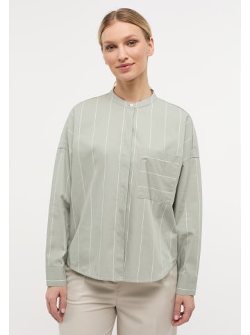 Eterna Bluse OVERSIZE FIT in salbeigrün