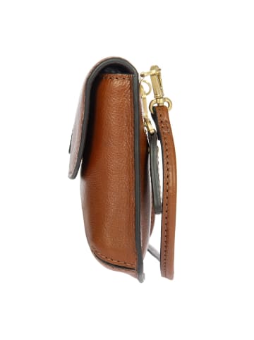 BRIC`s Volterra Mini Bag Umhängetasche Leder 18 cm tobacco