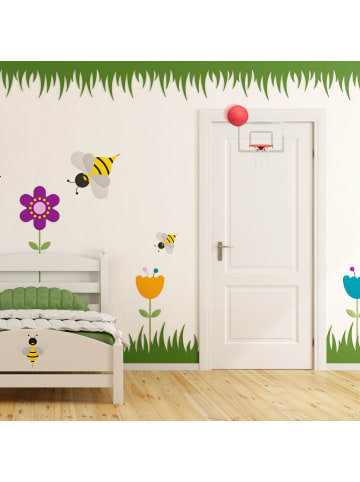 relaxdays Basketballkorb Kinderzimmer in Bunt