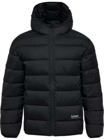 Hummel Trainingsjacke "Lightweight Puffer Jacket" in Schwarz