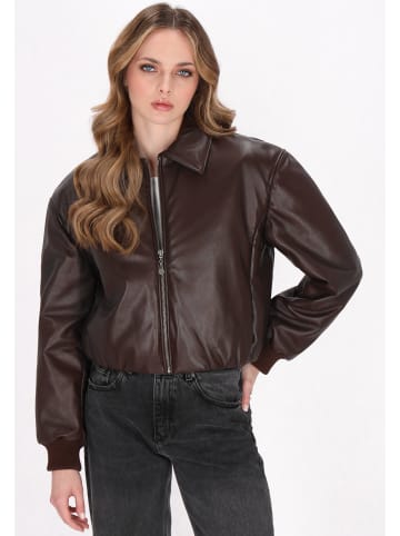 DreiMaster Vintage Women Jacket in coffee brown