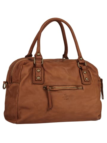 Samantha Look Shopper echt Leder in cognac