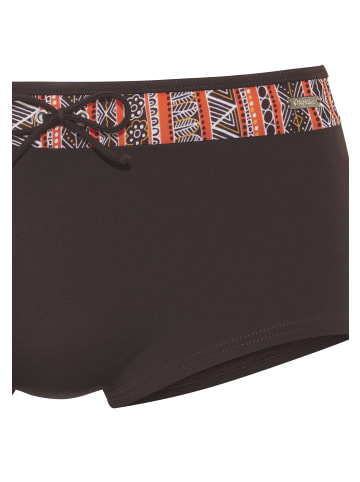 Buffalo Bikini-Hotpants in braun bedruckt