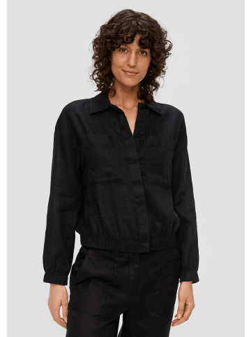 s.Oliver Bluse langarm in Schwarz