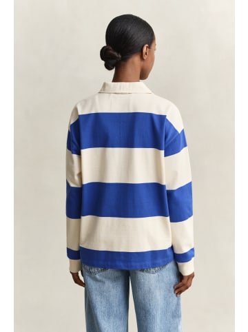 Gant Sweatshirt in blau beige - 0001