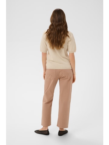 Cream Kurzarm-Bluse CRHanne Straight fit in Oatmeal