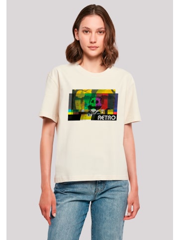 F4NT4STIC Tee Heroes of Childhood Tao Tao Cassette in Whitesand
