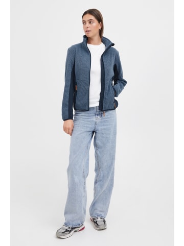 North Bend Fleecejacke NBHelga W in Blau