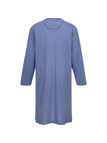 Ammann Single-Jersey Bio Nachthemd in rauchblau