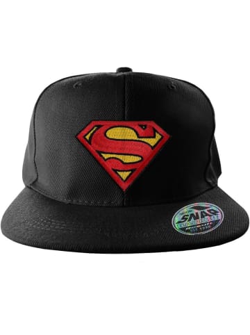 Superman Cap "Standard Snapback Cap Adjustable" in Schwarz