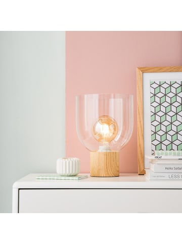 home24 Tischleuchte Fine in Durchsichtig