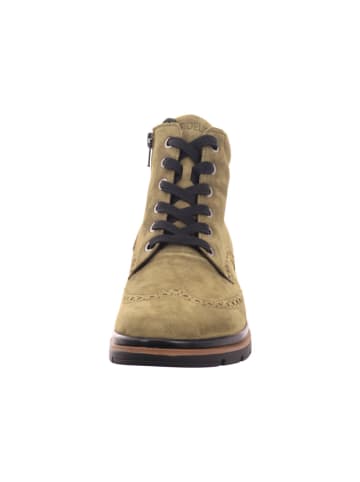 Fidelio Damenschnürrstiefel Mehrweite warm  in  Grün